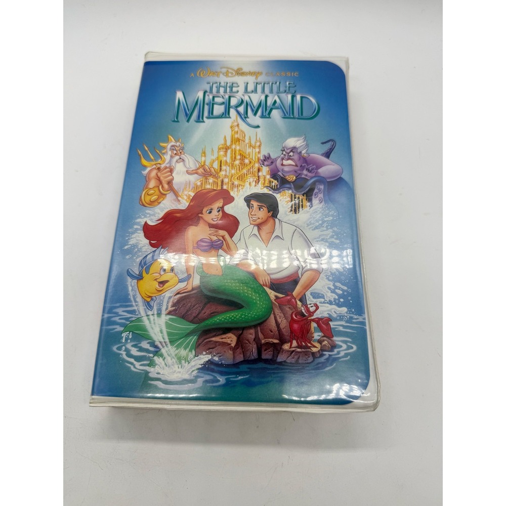 Disney's The Little Mermaid VHS Tape Clamshell Banned